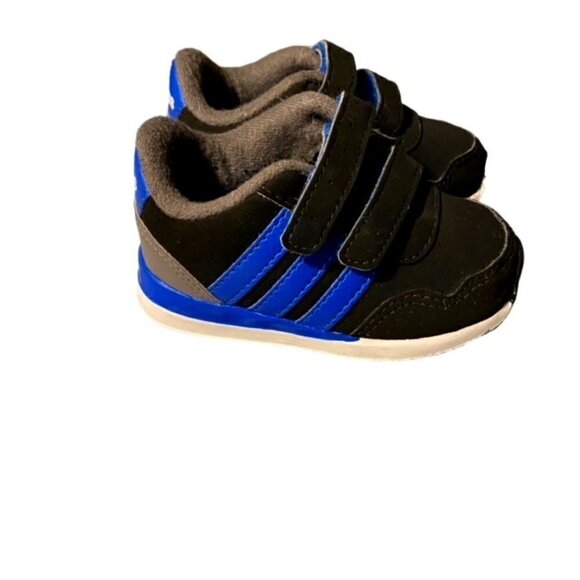 Adidas V Jog CMF Core Black/Blue/Grey Sneaker 4K - Picture 5 of 7